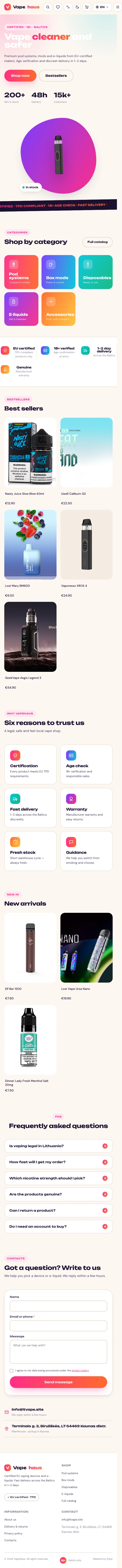 Mobile layout