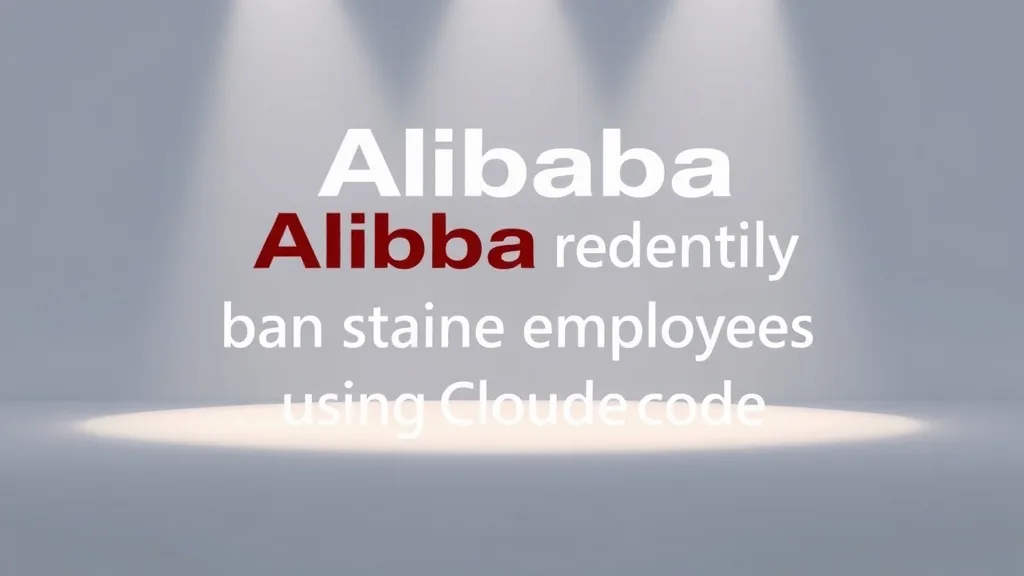 Alibaba, по сообщениям, запрещает сотрудникам использовать Claude Code